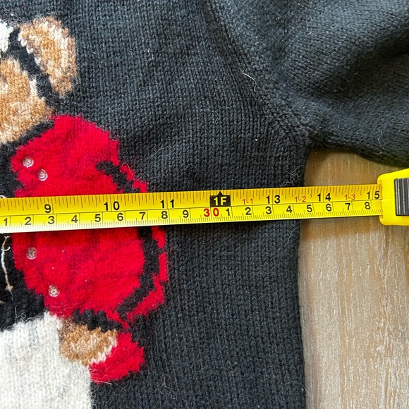 Ralph Lauren knit bear sweater - Picture 3 of 6